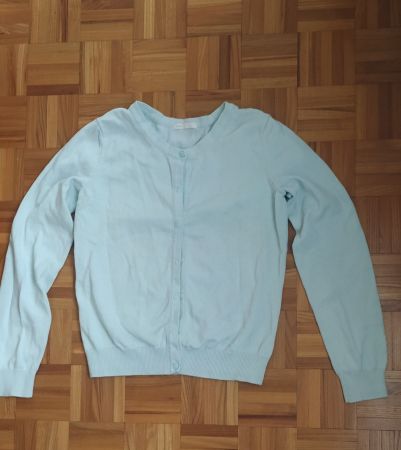 Jaquette H&M Basic vert menthe/Jacke H&M Basic mintgrün