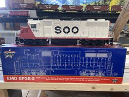 USA Trains Diesellok Gp38-2, Spur G/LGB