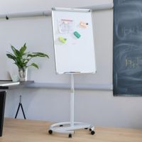 HartmannWB 100 x 70 cm Flipchart Mobil Whiteboard NEU