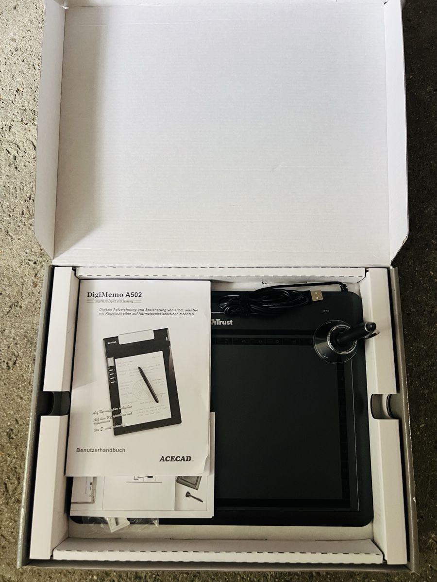 Tablet PC: Tablette graphique Trust Slimline Widescreen DigitMémO A502  – Nuovo (secondo la descrizione) da Biel/Bienne venduto da Secondlife2shop 1