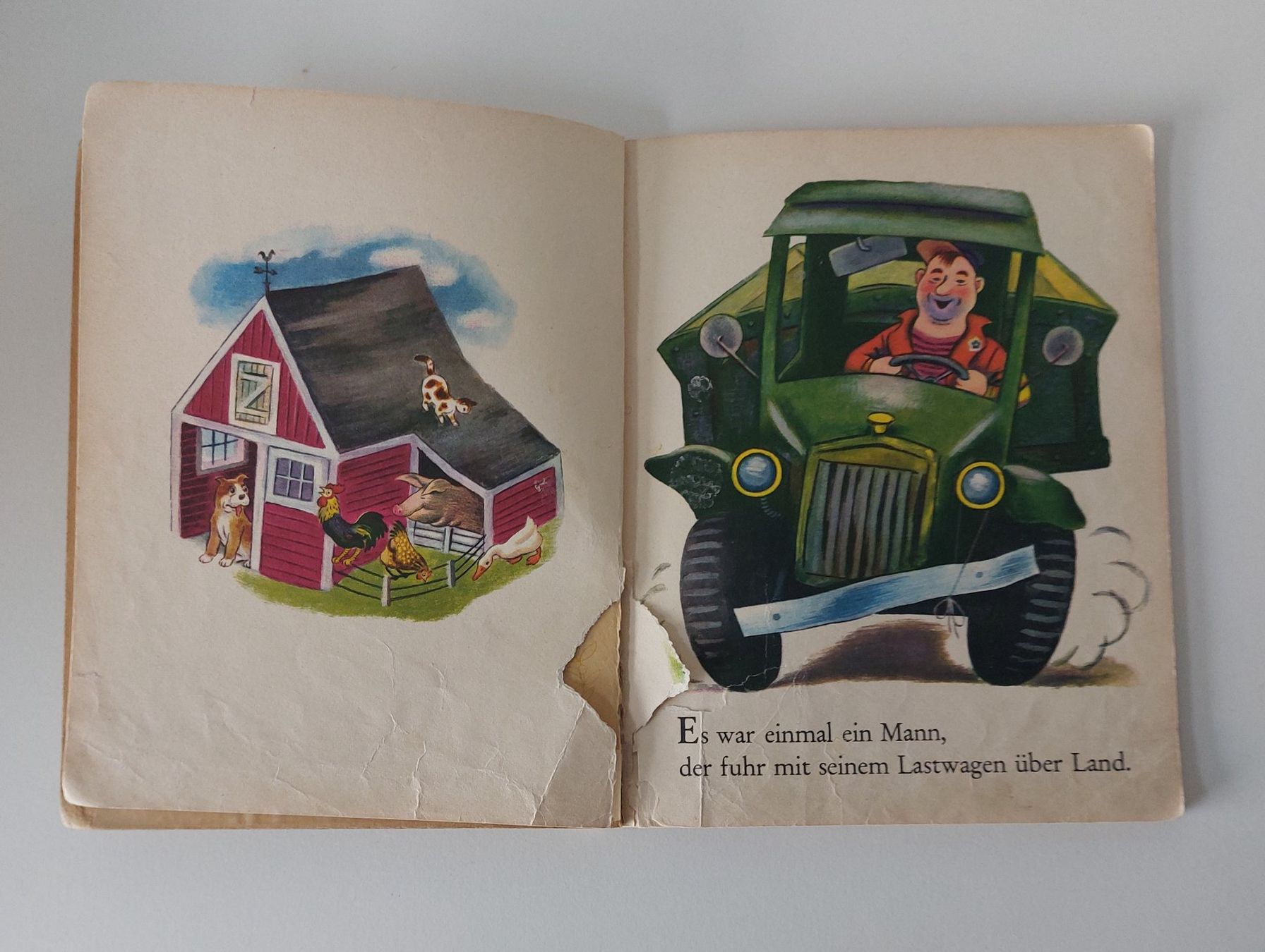 Libri: Die lustige Autofahrt Kurt Desch München Kinderbuch – Usato da Schenkon venduto da Uhu007 2