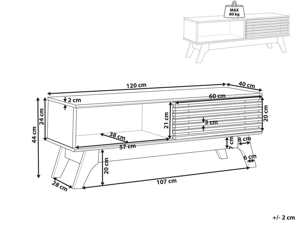 Beliani Mobili TV: TV Schrank Set – Usato da Zürich venduto da van_jxs5 7