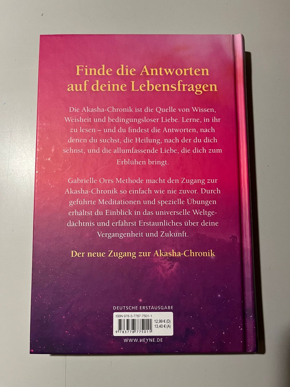 Libri: Gabrielle Orr: Akasha Chronik One True Love – Usato da glattfelden venduto da kimiaxel 1