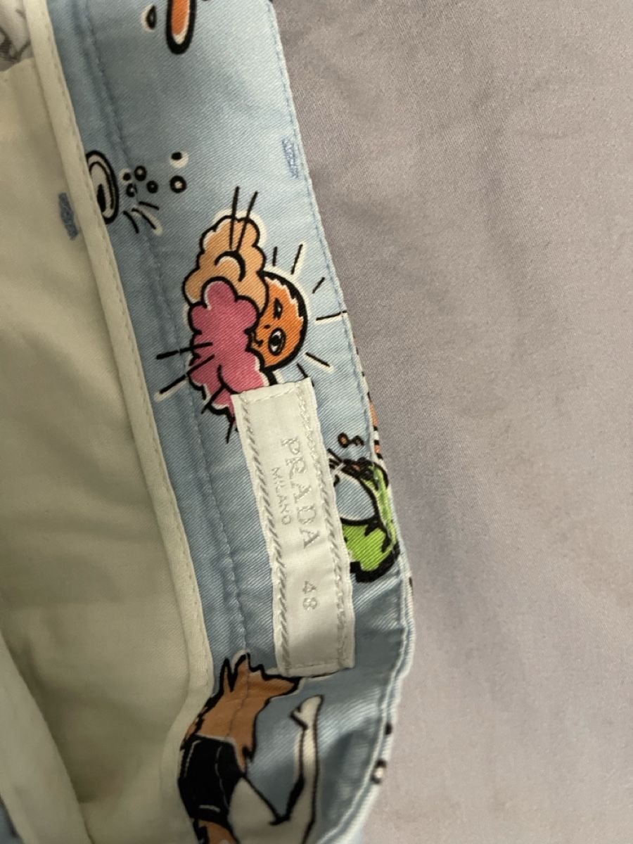 Prada Pantaloni: Coole Prada Shorts, Grösse 48, Surfer Print – Usato da Zürich venduto da MyWardrobe 2