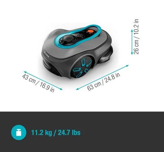 Gardena Tagliaerba: Robot Tondeuse Gardena Smart Sileno Free sans câble. – Nuovo e nell'imballaggio originale da Martigny venduto da ShowroomXL 3