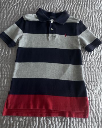 Polo Ralph Lauren gestreiftes Polo Shirt Gr. 7 