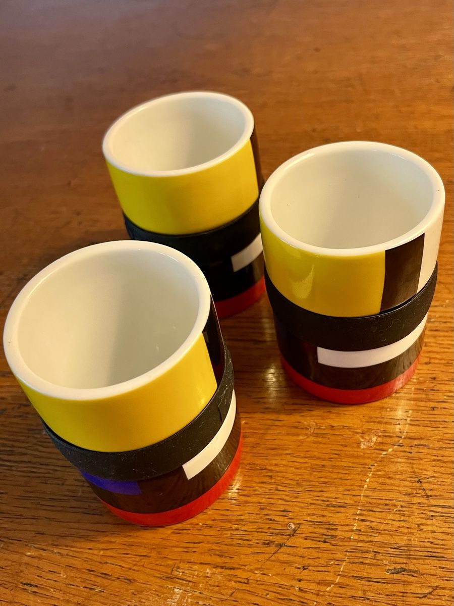 Tazze: 3 espresso coffee cups – Usato da Genève venduto da was_ksr9 3