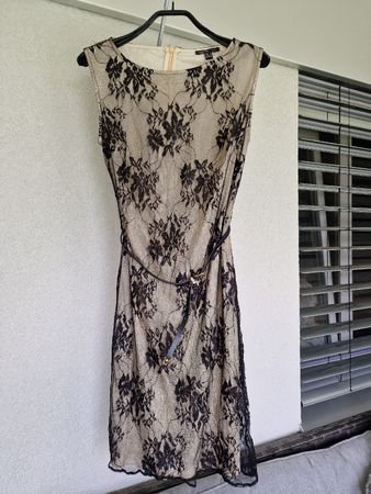 Mango Kleid mit Spitze, Gr XL eher kleiner geschnitten