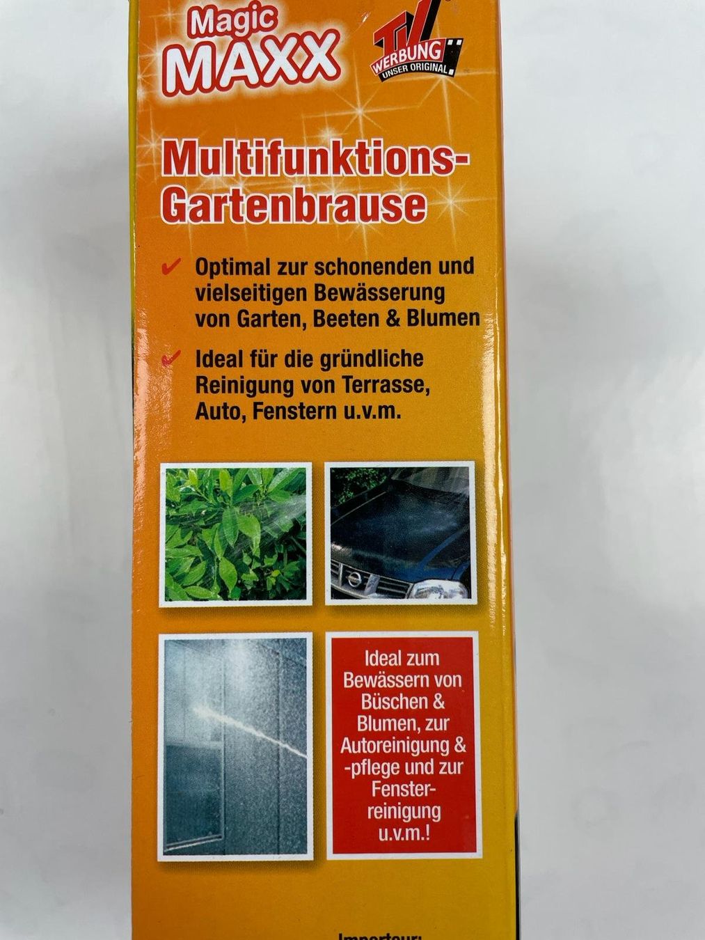Tecnologia medica: Gartenbrause - Multifuktionsbrause für Gartenschlauch – Nuovo e nell'imballaggio originale da Wängi venduto da LiqKojote 2