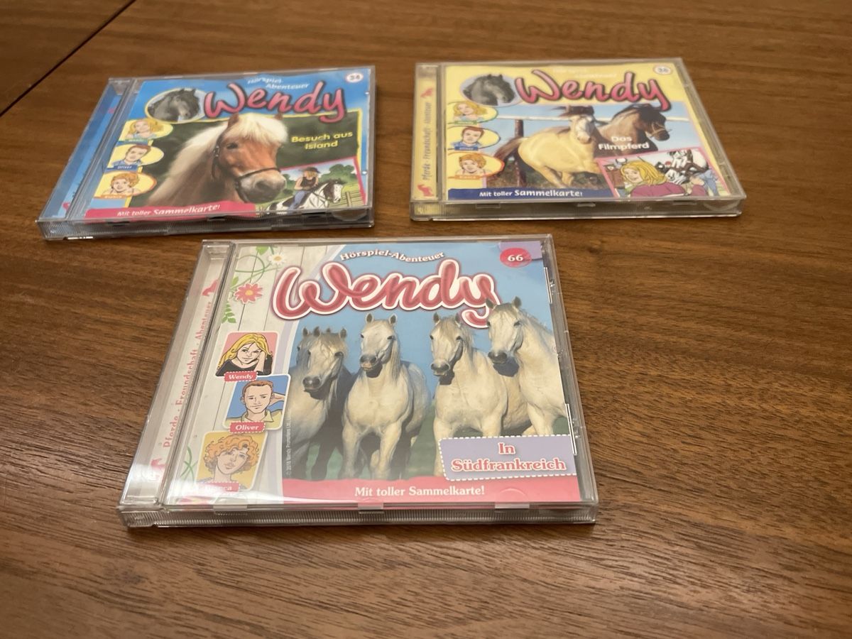 Audiolibri: 3 Wendy Hörspiel – Usato da Samstagern venduto da Katinka8