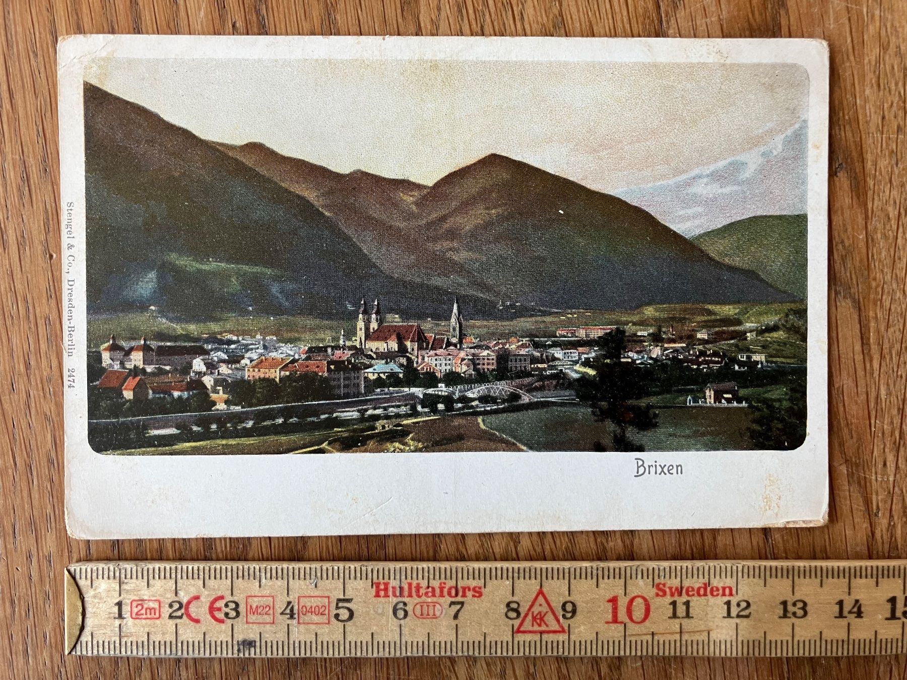 Cartoline postali: Ansichtskarte Brixen – Usato da Waldstatt venduto da breitaxt