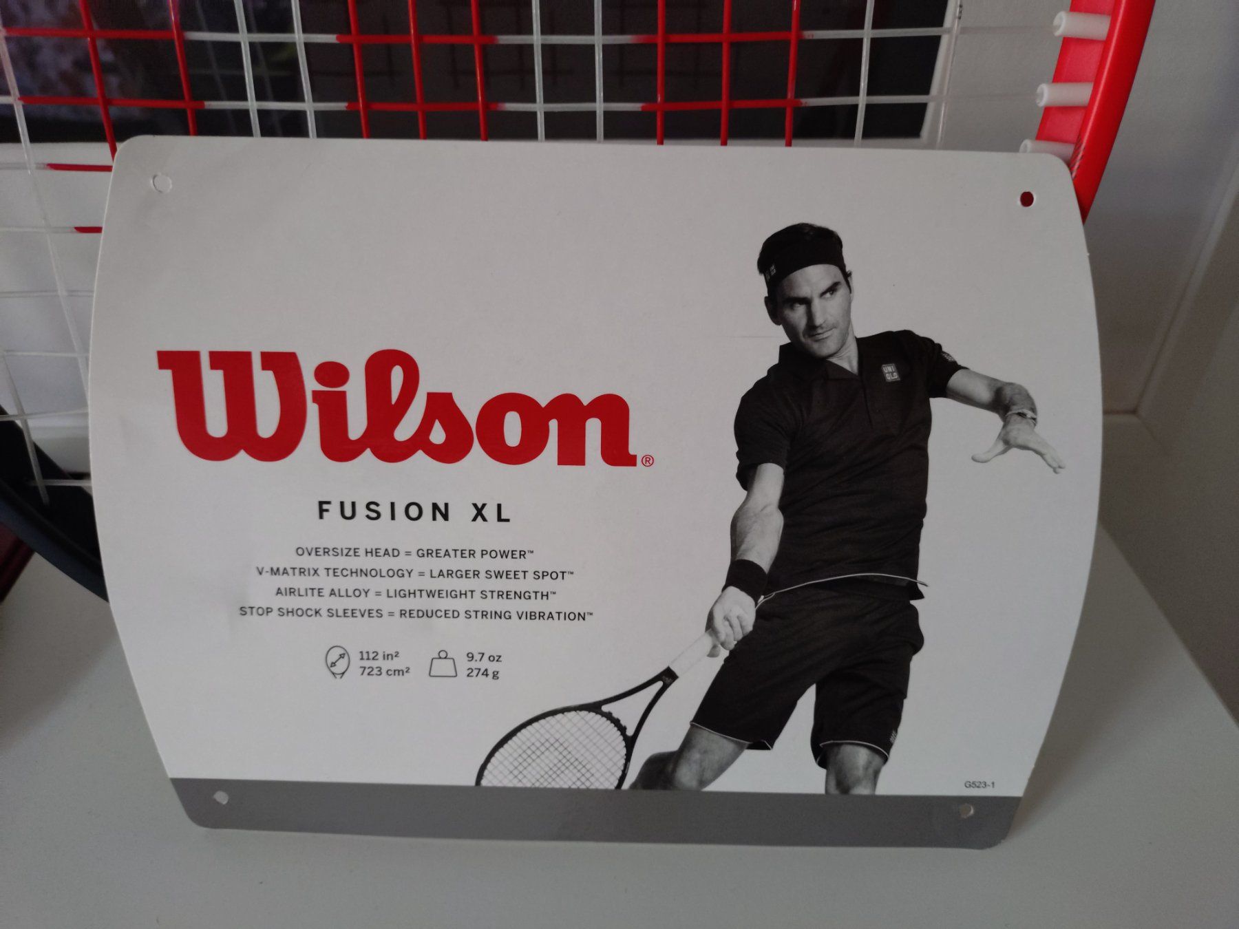Wilson Racchette: WILSON - ROGER FEDERER - Racket / Tennisschläger – Nuovo e nell'imballaggio originale da Viganello venduto da CARLiteratur 2
