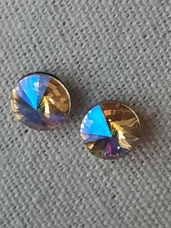 Kunstnägel Für Zehen – Glitzernd Weinrot Mit Strass, 24 Stück In 12 Größen, Inkl. Klebeaufkleber