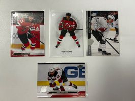 Upper Deck NHL 4x Nico Hischier Sportscards