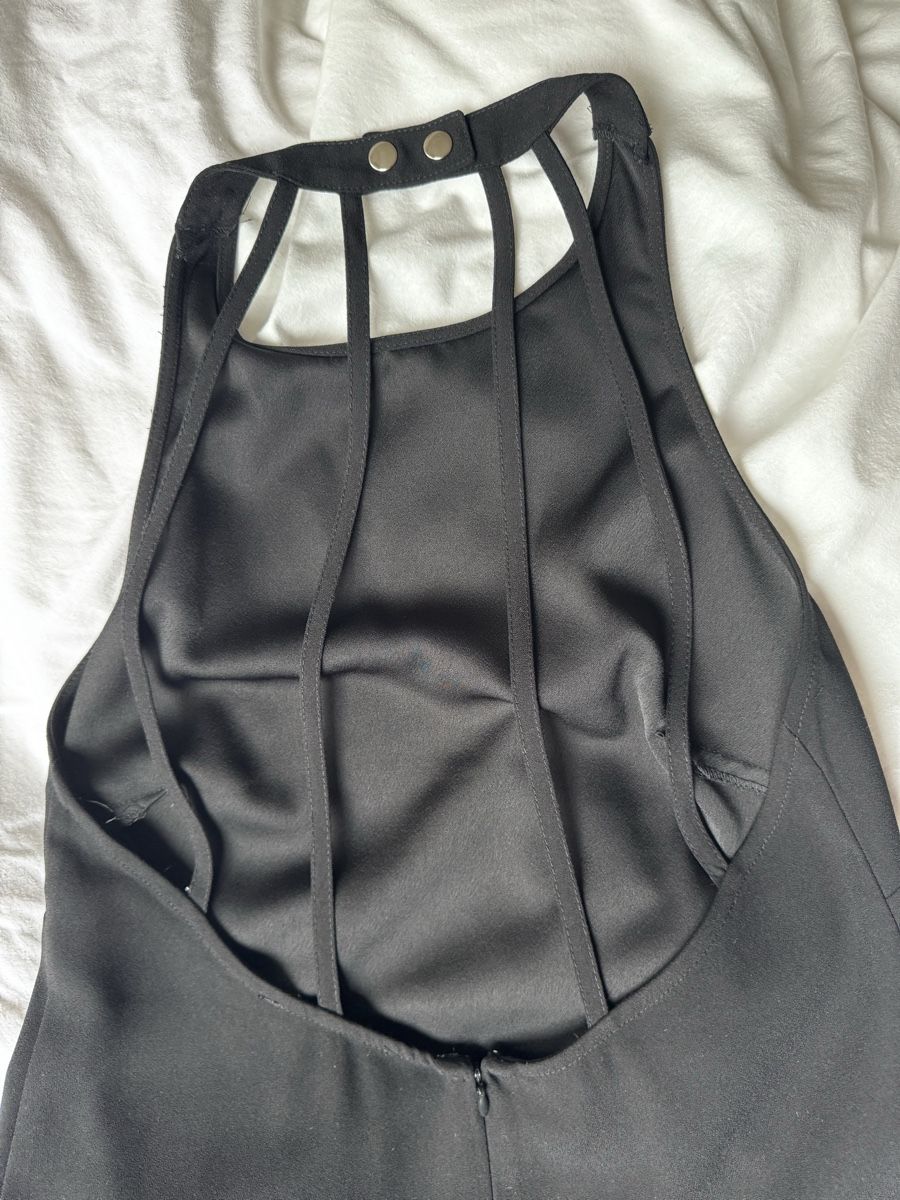 Vestiti: Kurzes schwarzes Damenkleid Gr S – Usato da Zürich venduto da Manubene 3
