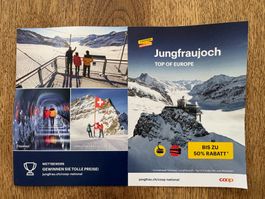 Jungfraujoch bis 50% Rabatt Coop für bis 4 Ticket