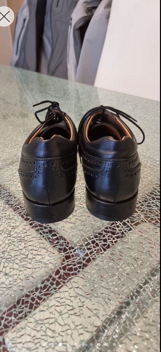 Scarpe da uomo: Risch Schuh Derby Eugenio in Nero Gr.6 / Gr. 40 – Usato da Chur venduto da spicebone 7