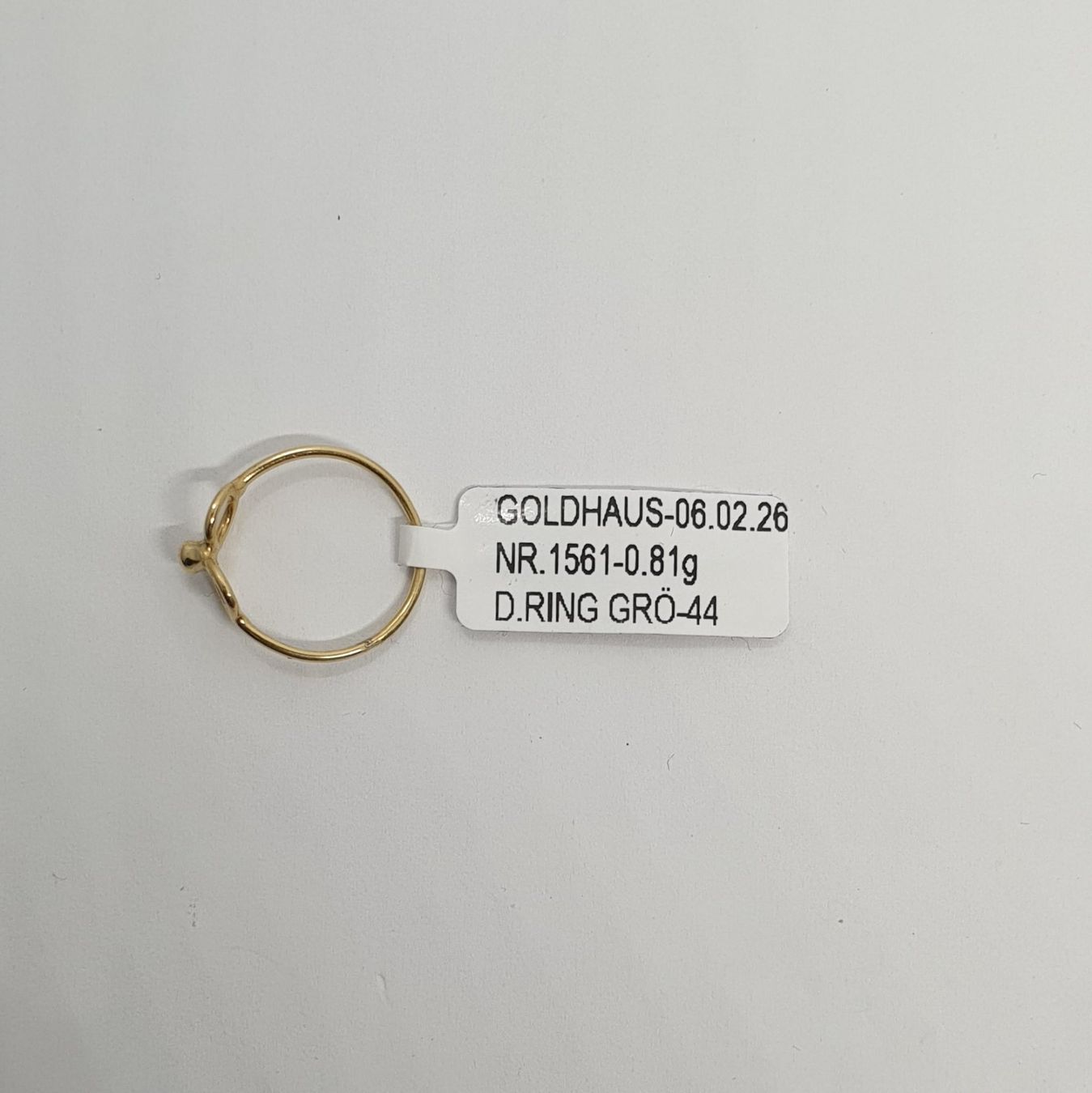 Anelli: Echt 18K Gold Ring – Usato da Luzern venduto da Goldhaus-Luzern 2