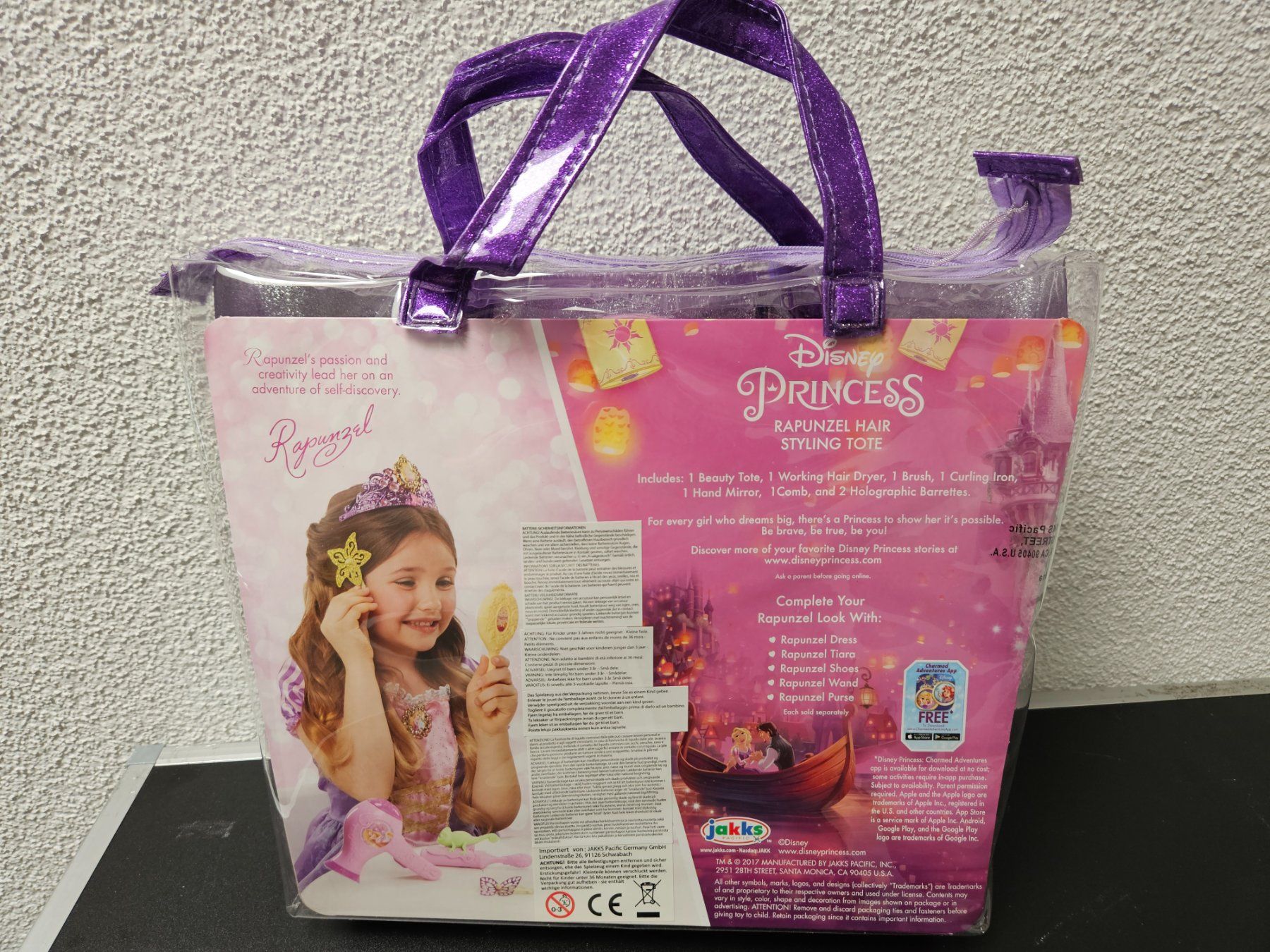 Disney Giocattoli: Neu - Disney - Rapunzel Frisier-Set – Nuovo e nell'imballaggio originale da Dagmersellen venduto da Jarsetz_Restposten 1