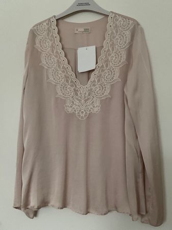 Odd Molly Bluse mit Stickerei Gr 1 (S/M) NEU NP 200