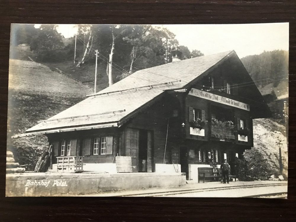 PEIST (AROSA) Bahnhof, belebt, Guggenheim, ungelaufen (Gebraucht) in ...