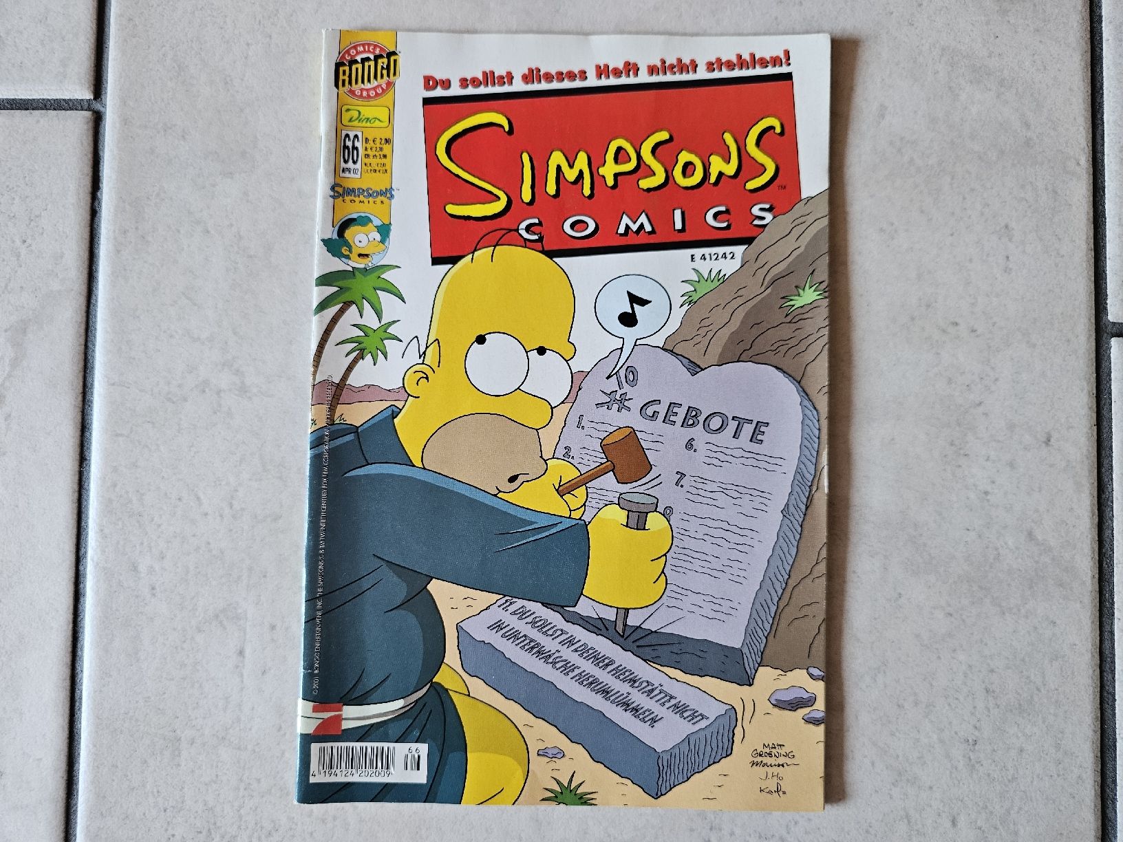 BD: Simpsons Comic  -  Heft #66 – D'occasion à Schneisingen par backstore24