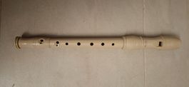 Sopran Blockflöte beige, ideal für den Musikunterricht