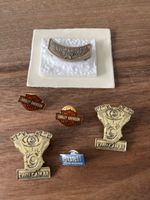 Harley Davidson Pins, Buell Pins, 6 Stück, Top Zustand