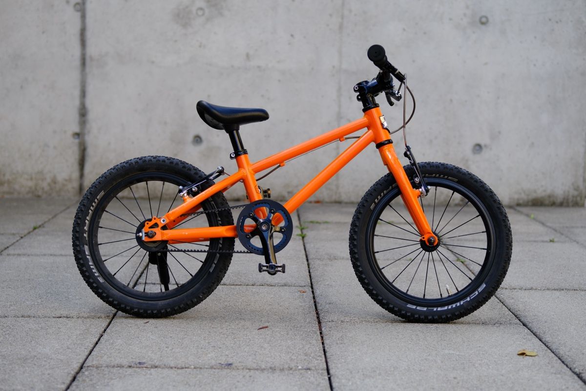 Siech Velos: Siech Junior 16” Kinderfahrrad – Kindervelo - Orange – Gebraucht aus Zug von Melittaa 2