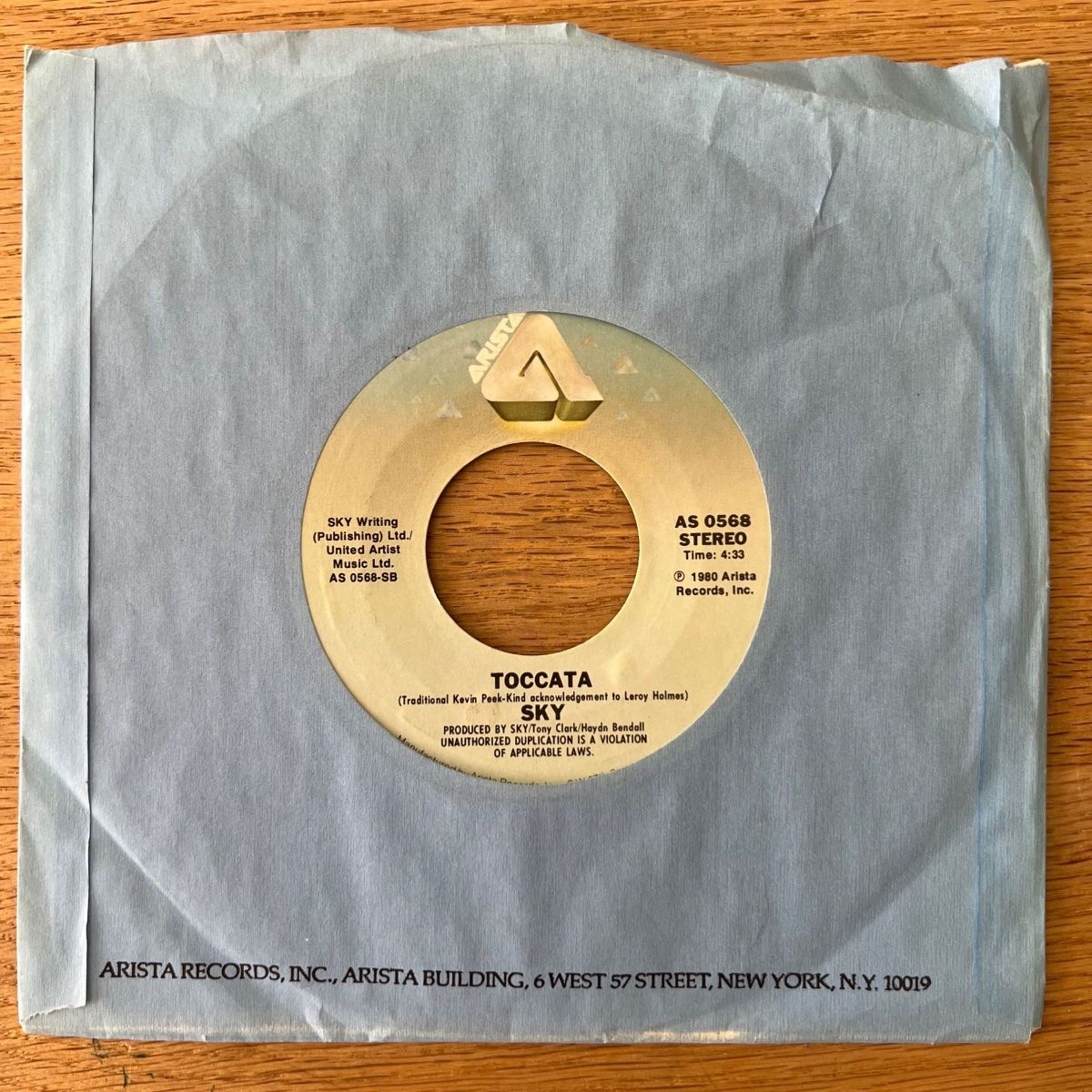 Schallplatten: Sky - Toccata / 1. US-Press. 1980 – Gebraucht aus Gais von soundcave57