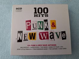 100 Hits Punk & New Wave 5CD Box Set guter Zustand