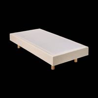 Sommier tapissier 90 x 200cm sur pieds