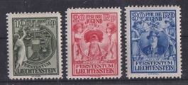 Liechtenstein 1932: Für die Jugend * - Kat. 100.--