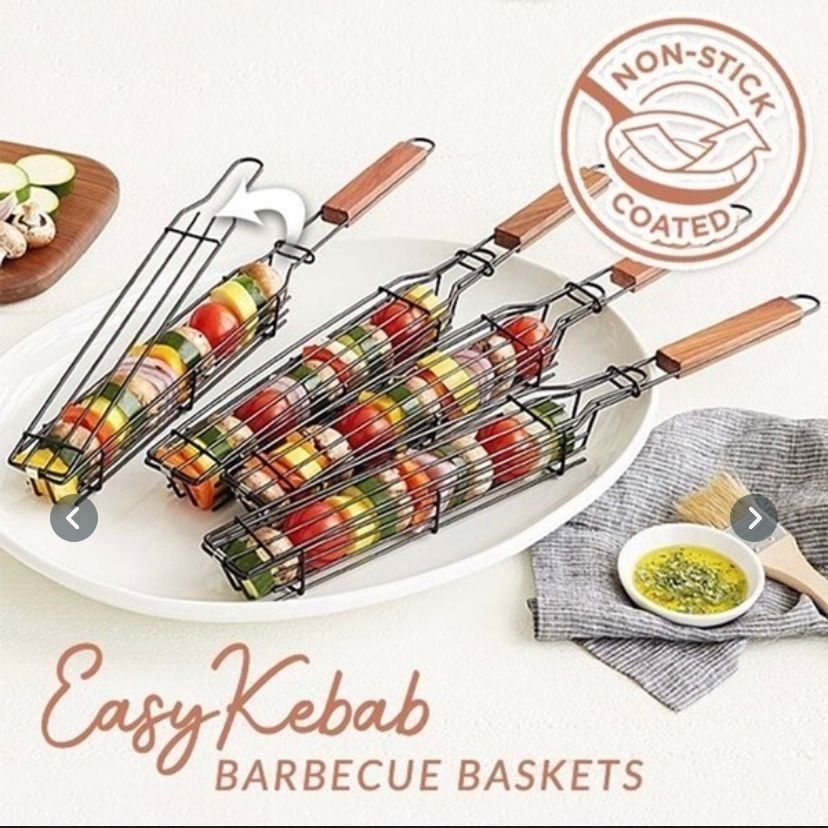 Griglie: Grillwerkzeug / Diese Kebabkörbe / 1 Pcs. – Nuovo e nell'imballaggio originale da Seon venduto da Aaargauer01