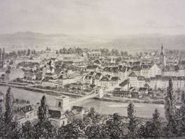 AARAU  STAHLSTICH