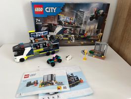 LEGO City 60418 Polizei-Mobilkommando - Komplett!