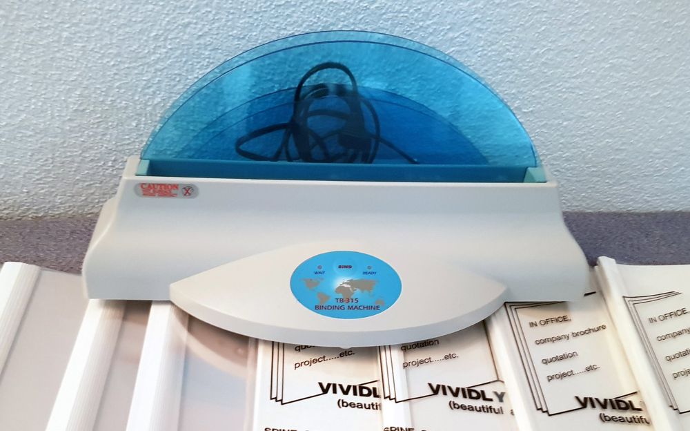 Thermal Binding Maschine TB315 (inkl. 90x BindingMappe) Kaufen auf