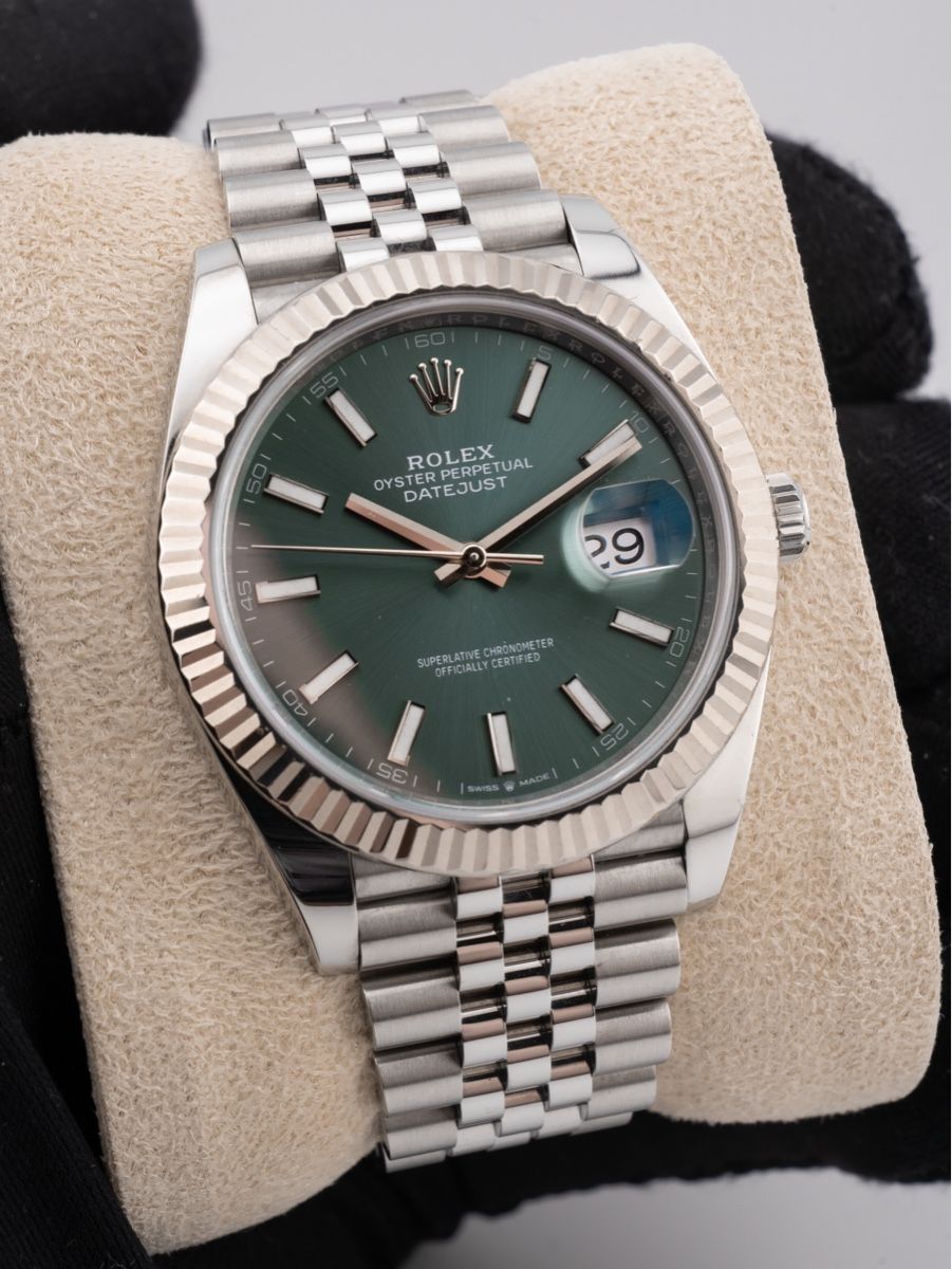 Rolex Orologi: Rolex Datejust 41 Mint Green – Usato da Zürich venduto da Timely_Deals 1