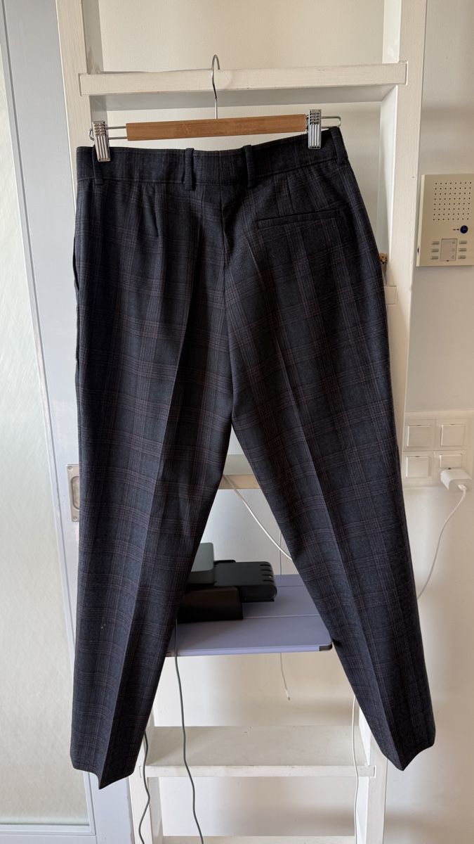 Sandro Hosen: Sandro Paris Plaid Trousers - Size 36 – Gebraucht aus zug von Inaar 3
