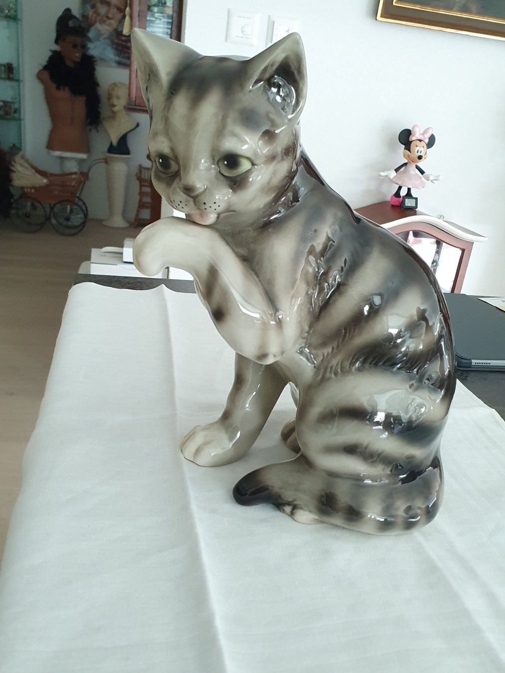 Statuette: Goebel Katze aus Porzellan – Usato da Reinach venduto da 3Guggerli 1
