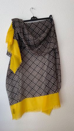 OZSOY(TU)180x95 Neu/NP55CHF Schal Foulard Pareo Seide Modal