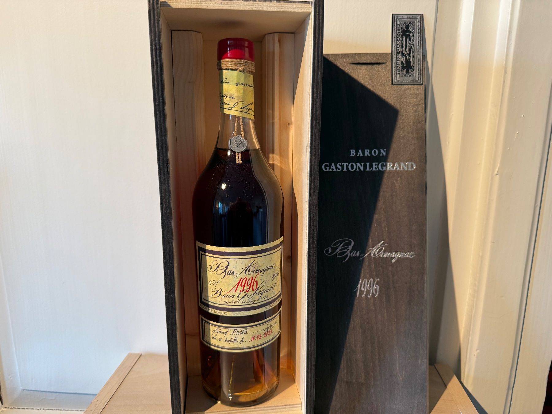 Bevande alcoliche: Bas Armagnac Baron G. Legrand 40% 2004 – Nuovo e nell'imballaggio originale da Wöschnau venduto da Vinsale 4