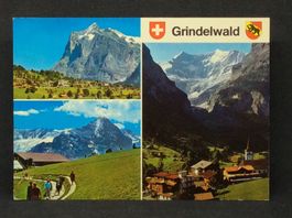 Grindelwald: Wetterhorn, Bergstation First, Fiescherhörner