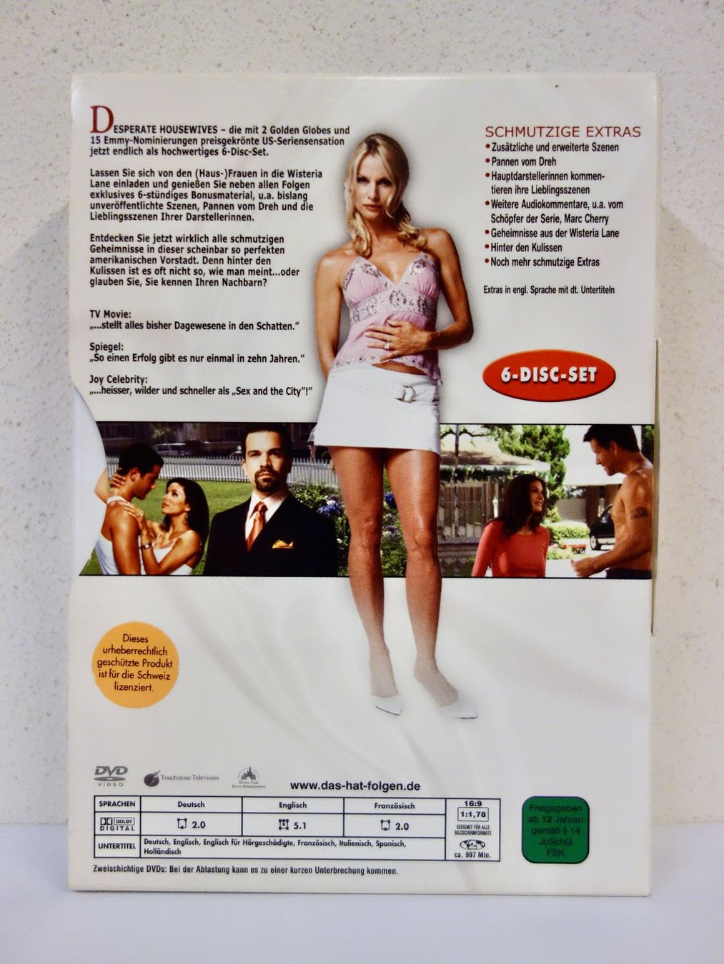 Alle DVDs: DVD DESPERATE HOUSEWIVES STAFFEL 1 – Gebraucht aus Kerzers von wisaundso 1