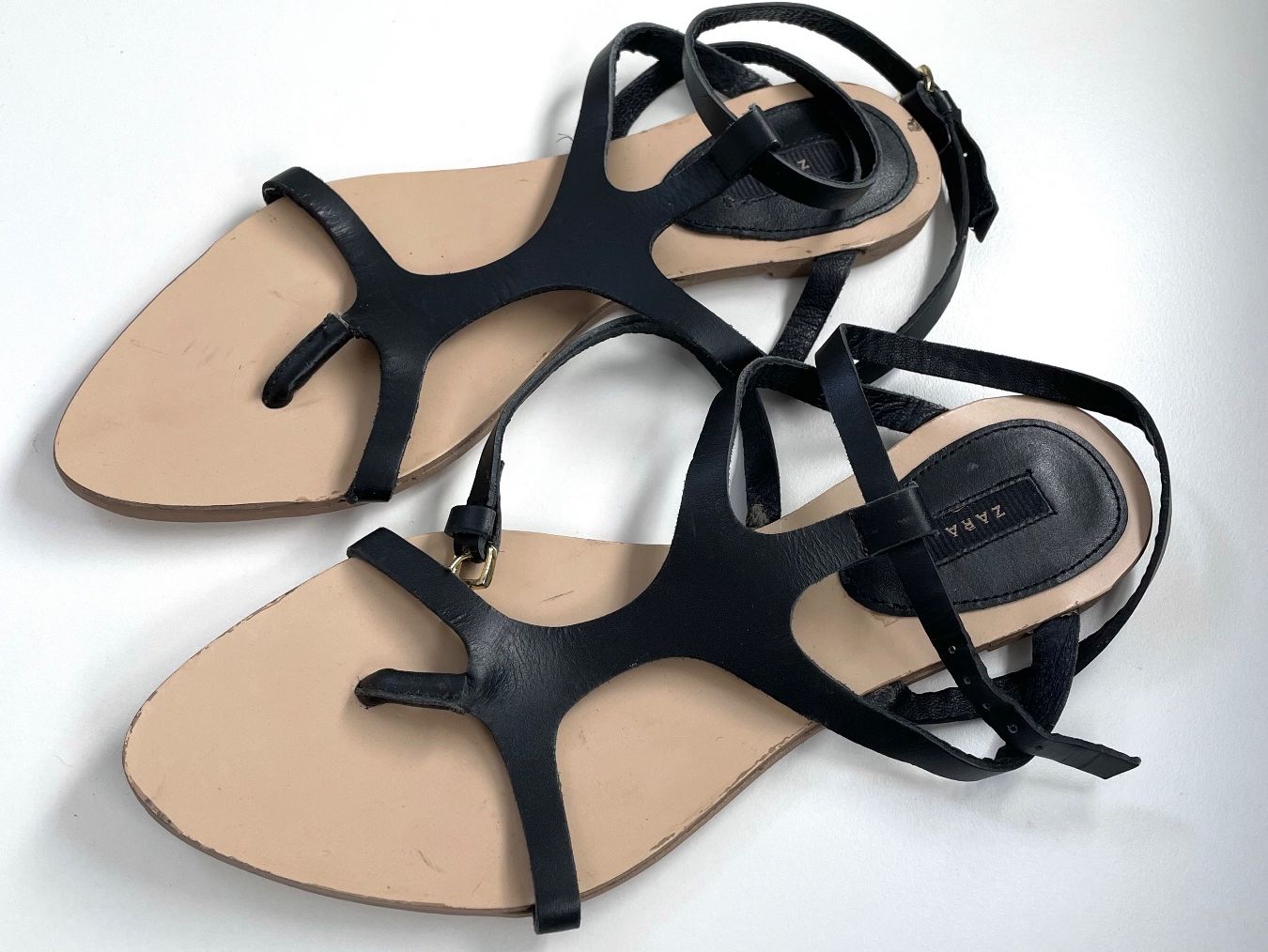 Zara Scarpe da donna: Zara leather sandal 37 – Usato da Zürich venduto da hol_bc6v 1