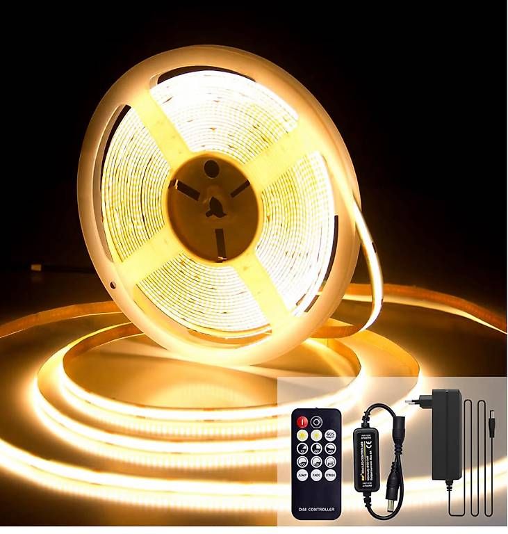 Tutte le decorazioni: Striscia LED Bianca Calda 10m 3000K Dimmerabile – Usato da Pregassona venduto da and_jf7p 2