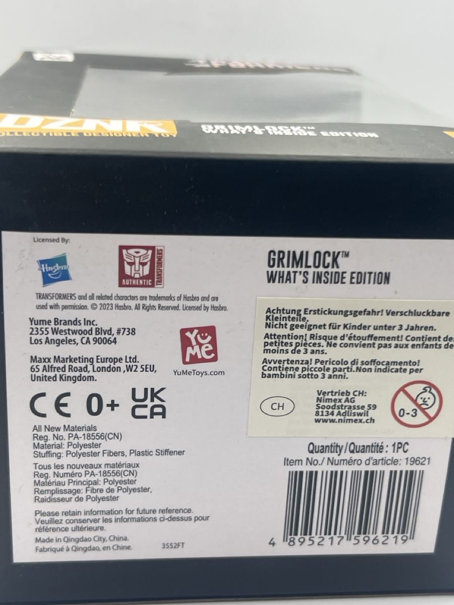 Hasbro Figurines: Transformers YuMe Dznr Grimlock, What's Inside Edition – Neuf avec emballage d'origine à Emmen par VK-Retail 2