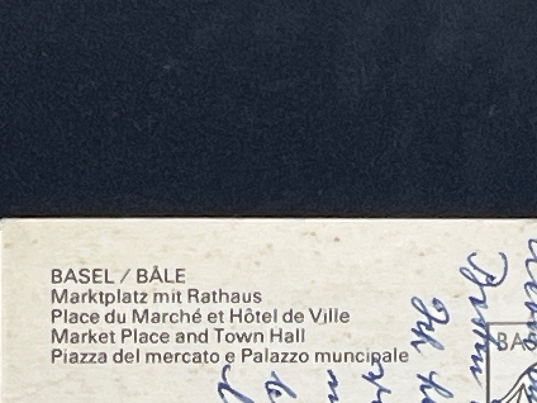 Cartes postales: Basel / Bâle: Marktplatz mit Rathaus – D'occasion à Widnau par Brusi9 2