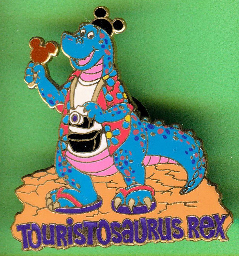 Placchette & Badge: Disney   TOURISTOSAURUS REX – Usato da Winterthur venduto da Sammleroase