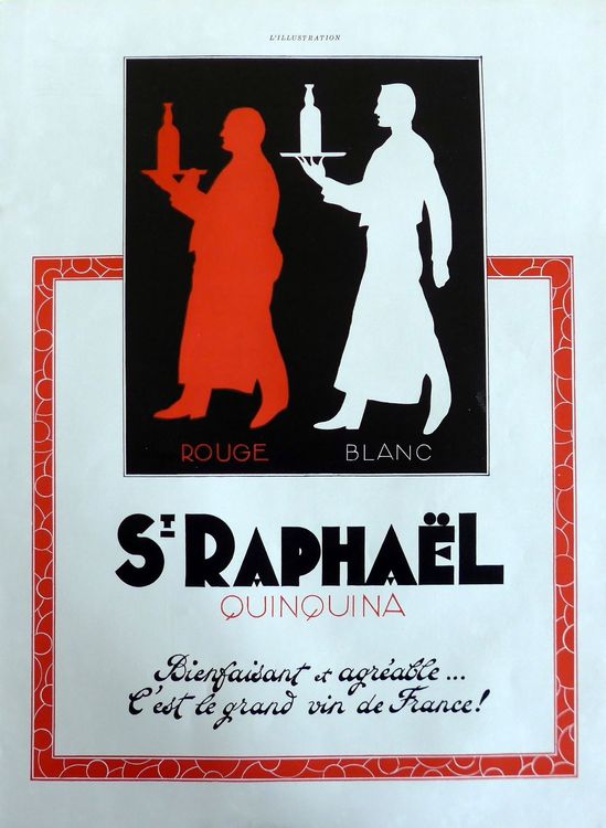 St. Raphaël Apéritif Publicité de 1936 Kaufen auf Ricardo